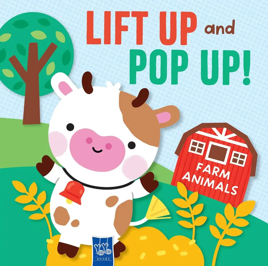 Lift up and pop up! Farm animals