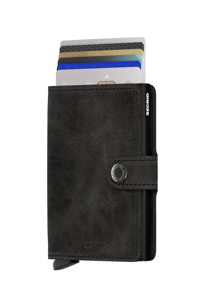 Secrid Miniwallet Vintage MV-Black