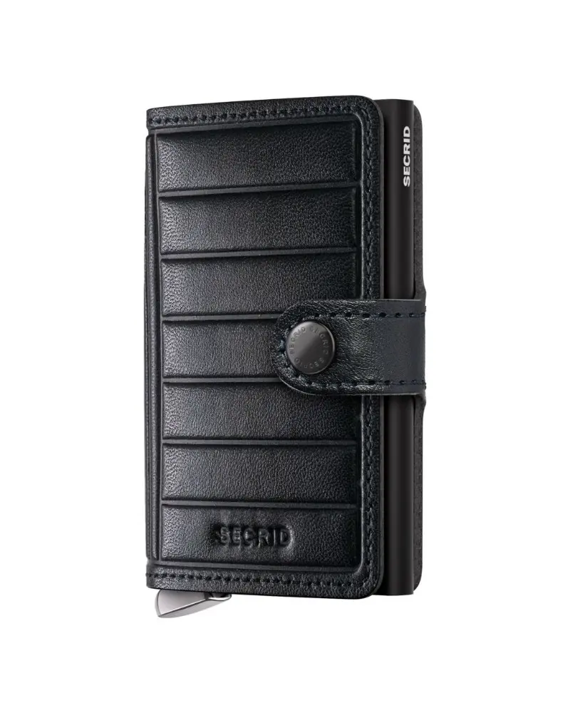 Secrid Miniwallet Emboss Lines MEl-Black+