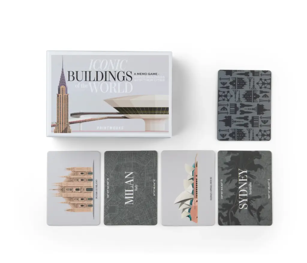 Memo Game - Iconic Buildings