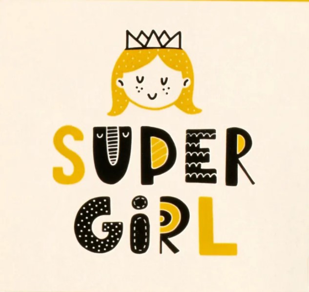 Super girl cards