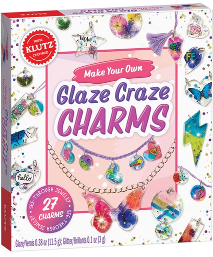 [9781338566147] Klutz Make Your Own Glaze Craze Charms