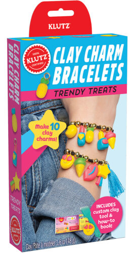 [9781338646276] Clay Charm Bracelets Trendy Treats