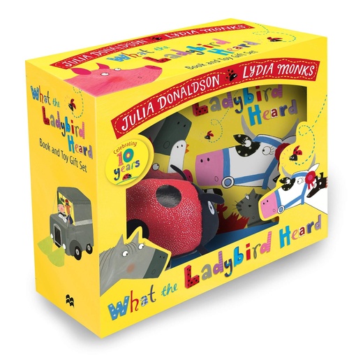[9781509894505] What the Ladybird Heard Book and Toy Gift Set