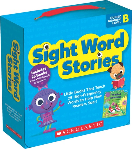 [9781338740585] Sight Word Stories: Level B (Parent Pack)