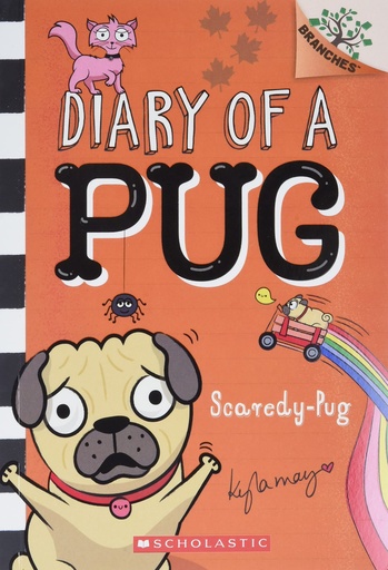 [9781338713442] Scaredy-Pug: A Branches Book (Diary of a Pug #5)
