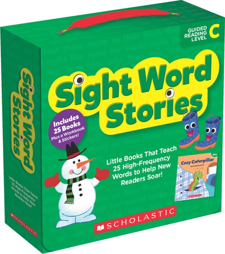 [9781338740592] Sight Word Stories: Level C (Parent Pack)