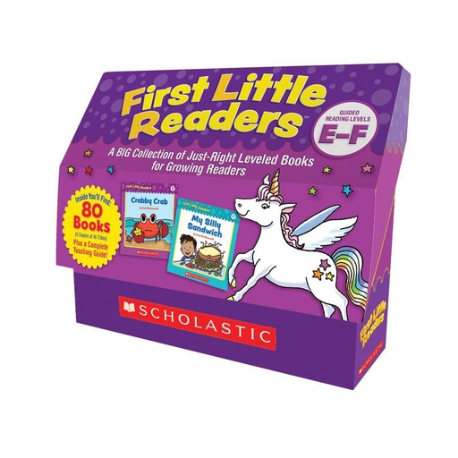 [9781338256567] First Little Readers: Guided Reading Levels E & F (Classroom Set)