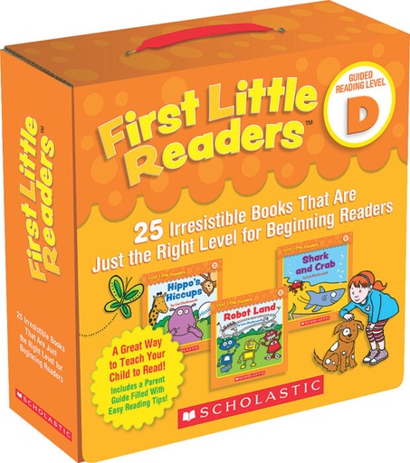 [9781338111507] First Little Readers: Guided Reading Level D (Parent Pack)