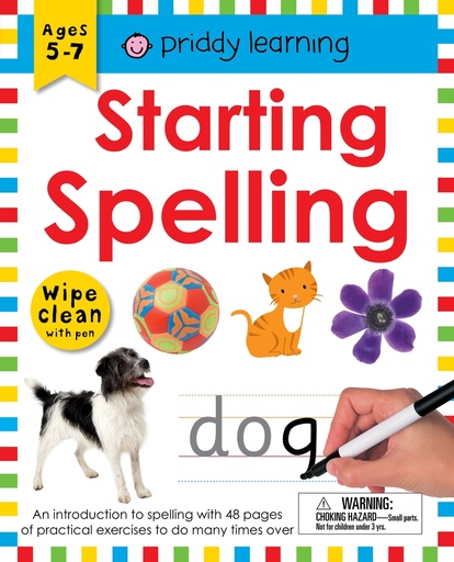 [9781684490844] Wipe Clean Workbook: Starting Spelling