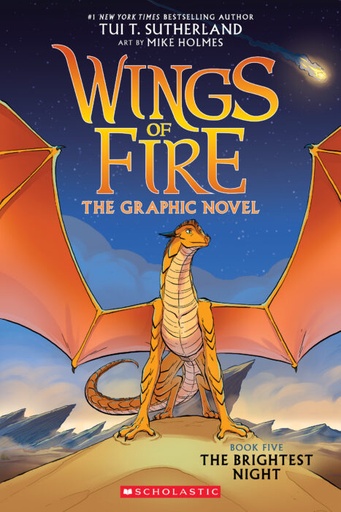 [9781338730852] The Brightest Night (Wings of Fire Graphic Novel 5 ) NE