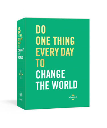 [9780593135075] Do One Thing Every Day to Change the World: A Journal