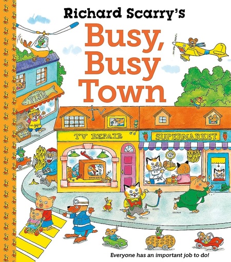[9780571375097] Richard Scarry's Busy Busy Town