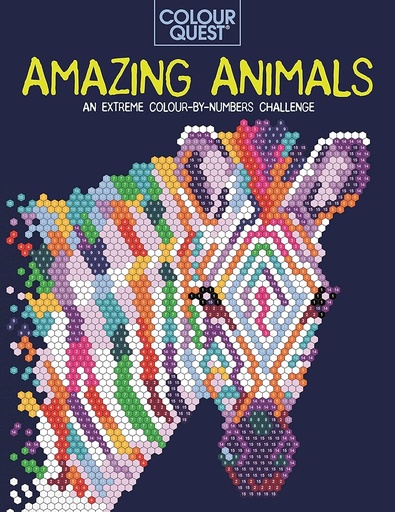 [9781789292855] Colour Quest®: Amazing Animals