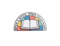 [9780593749562] 49562 Open a Book, Open Your Mind enamel pin