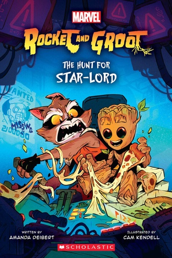 [9781338890334] Hunt for Star-Lord: A Graphix Book (Marvel's Rocket and Groot)