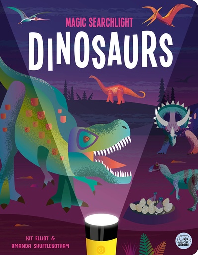 [9781917082013] Magic Searchlight - Dinosaurs