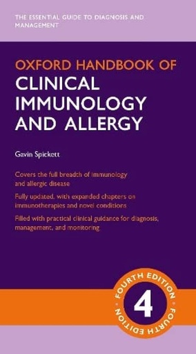 [9780198789529] Oxford Handbook of Clinical Immunology and Allergy Fourth Edition