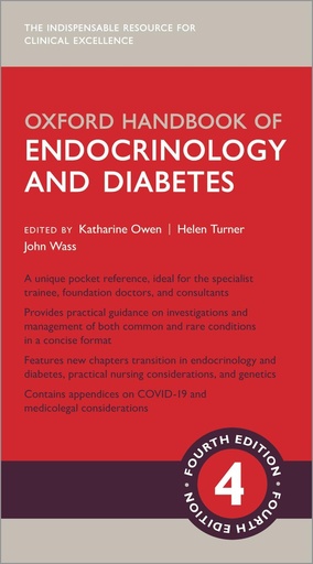 [9780198851899] Oxford Handbook of Endocrinology and Diabetes Fourth Edition
