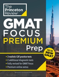 [9780593517802] Princeton Review GMAT Focus Premium Prep 2024