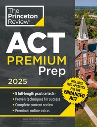 [9780593517901] Princeton Review ACT Premium Prep, 2025