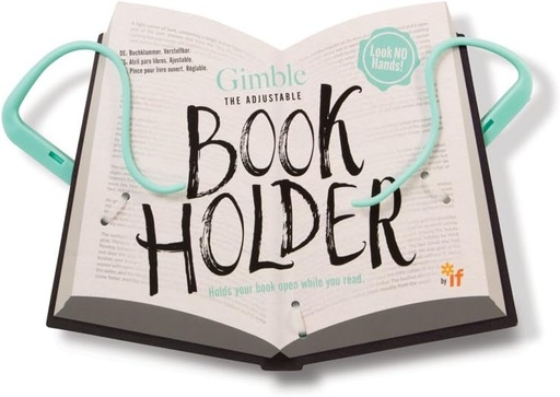[5035393368012] The Gimble Adjustable Book Holder - Mint