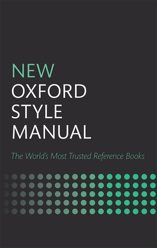 [9780198767251] New Oxford Style Manual