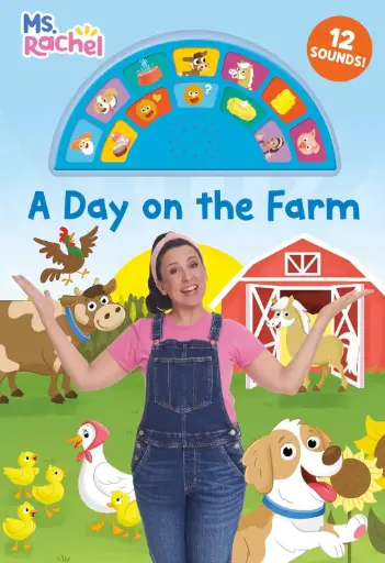 [9798217029198] A Day on the Farm (Ms. Rachel)