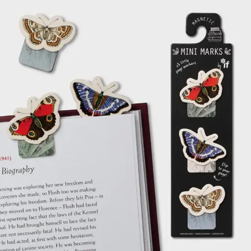 [5035393159085] Magnetic Mini Marks by IF - Butterflies