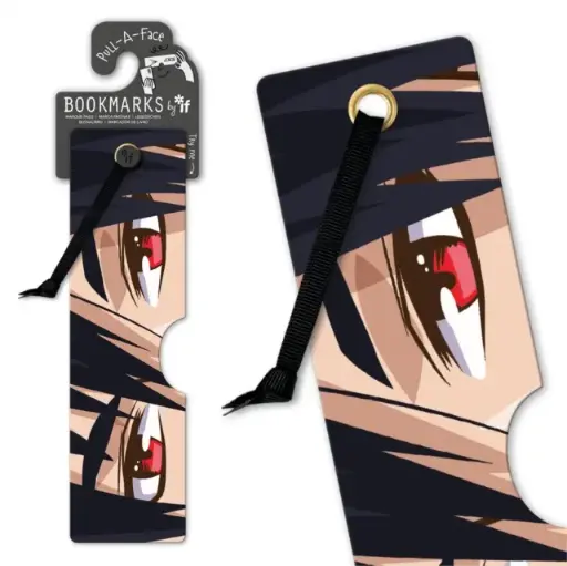 [5035393162023] Pull - a - Face Bookmarks - Anime