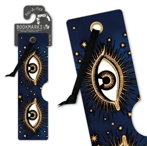 [5035393162054] Pull - a - Face Bookmarks - Starry
