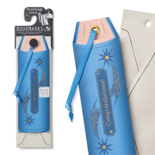 [5035393163013] Greetings Cards Bookmarks - Congratulations