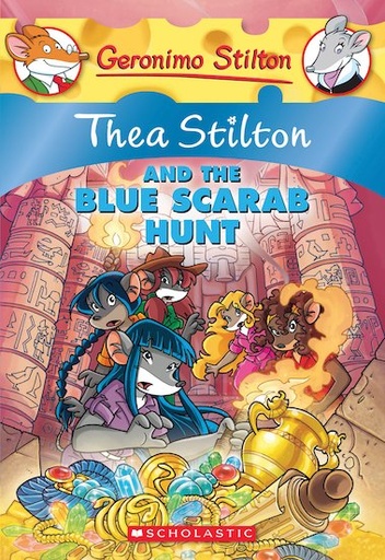 [9780545341042] Thea Stilton And The Blue Scarab Hunt