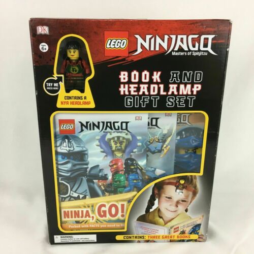 Lego Ninjago Masters of Spinjitzu: Book and Headlamp Gift Set