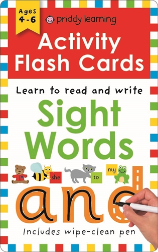 Activity Flash Cards: Learn to Read and Write Sight Words