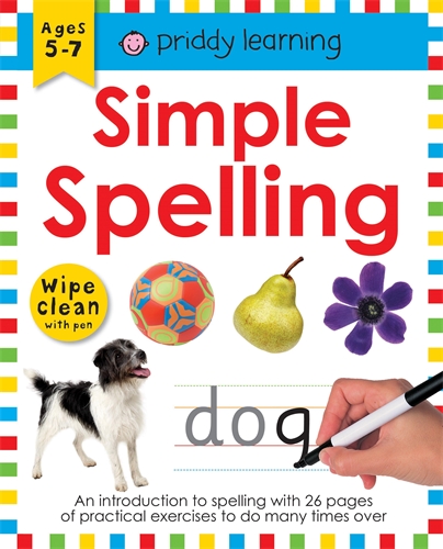 Wipe Clean with Pen: Simple Spelling