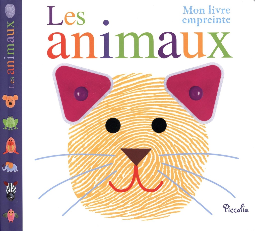 Mon livre empreinte - Les animaux