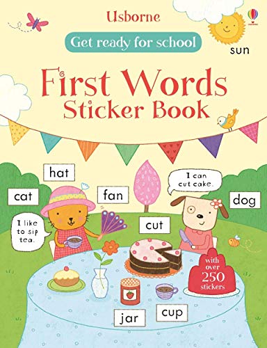 Get Ready For School: First Words Sticker Book