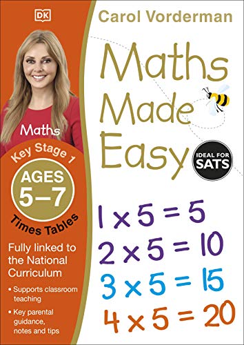 Maths Made Easy Times Tables Ages 5-7 Key Stage 1