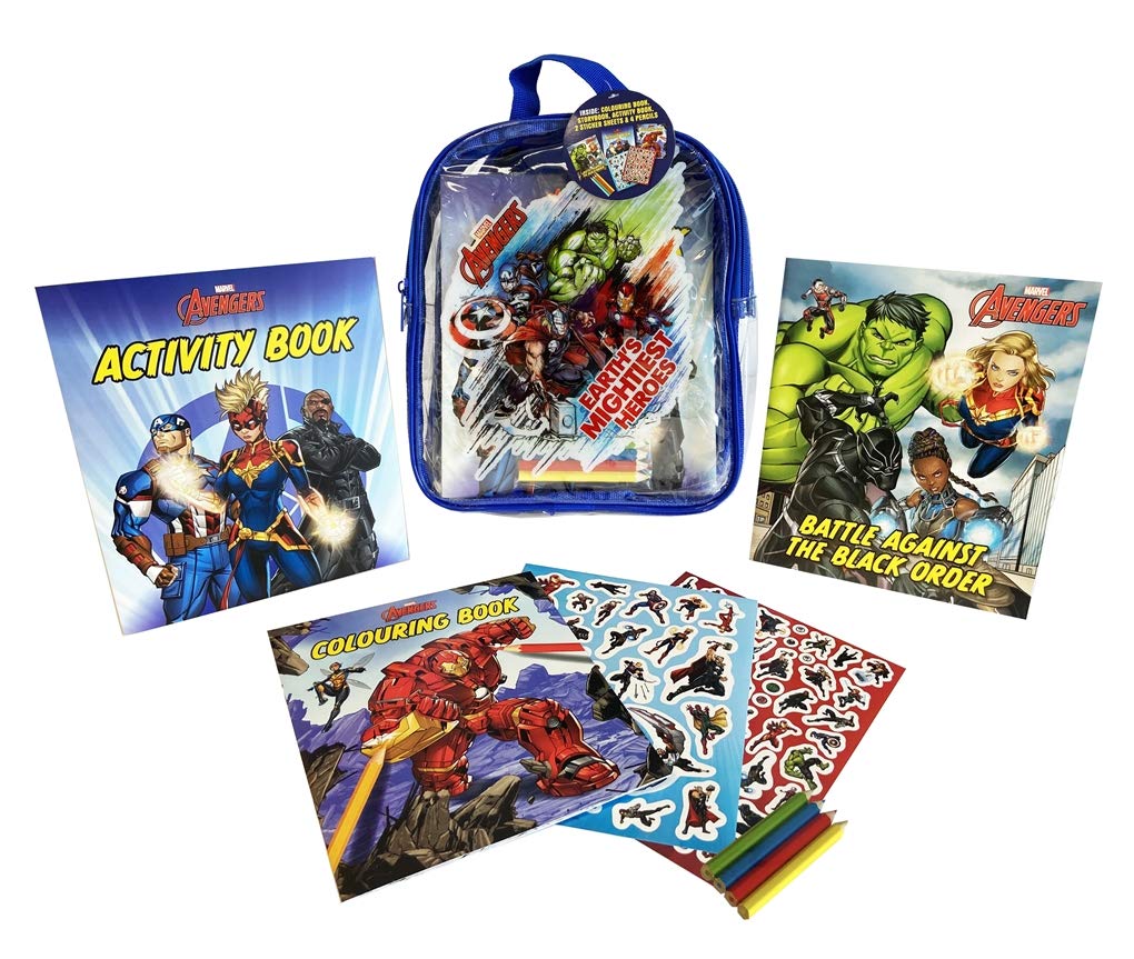 Marvel Avengers: Earth's Mightiest Heroes Activity Backpack