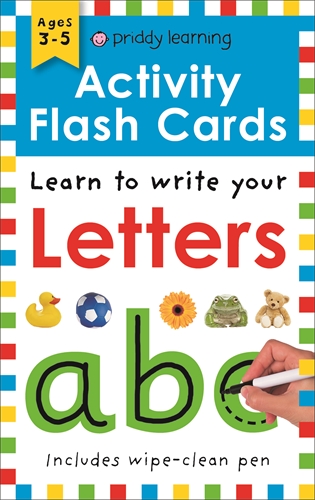 Activity Flashcards: Learn to Write Your Letters ABC