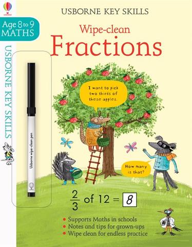 Wipe and Clean Fractions