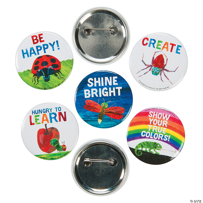 The World of Eric Carle™ Motivational Mini Buttons