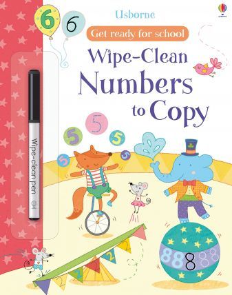 Wipe-clean Numbers to Copy