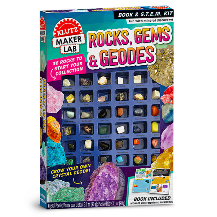 Klutz Maker Lab Rocks, Gems & Geodes