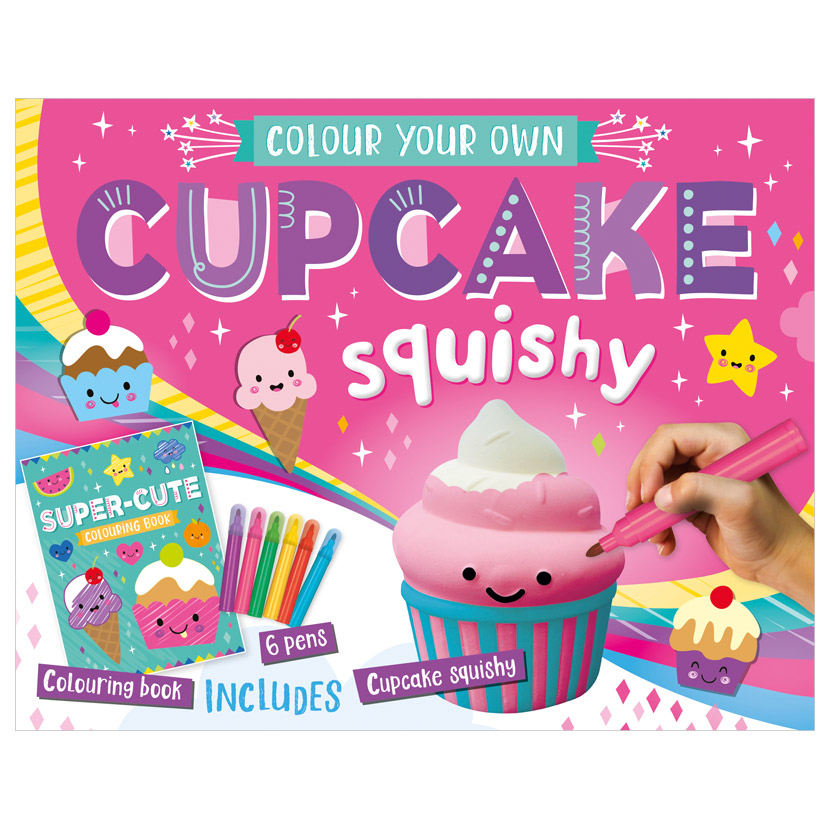 Colour Your Own Cupcake Squishy