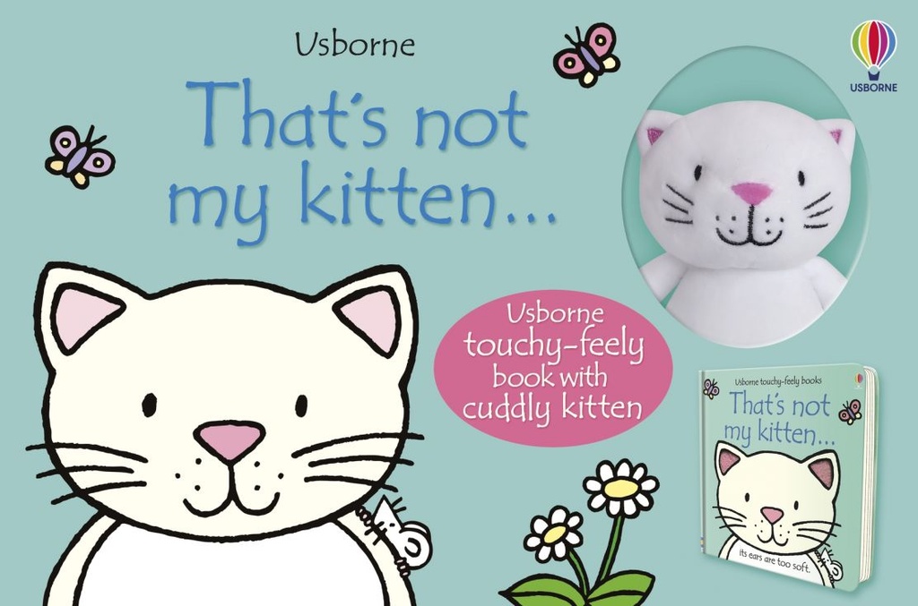 That's Not My Kitten book and toy