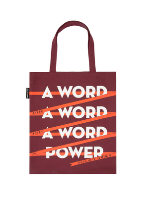 A WORD IS POWER TOTE