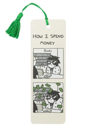 SARAH SCRIBBLES MONEY BOOKMARK