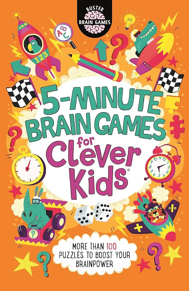 5-Minute Brain Games for Clever Kids® 